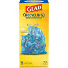 Glad Recycling 30 Gal. Large Blue Trash Bag (28-Count) Image 3